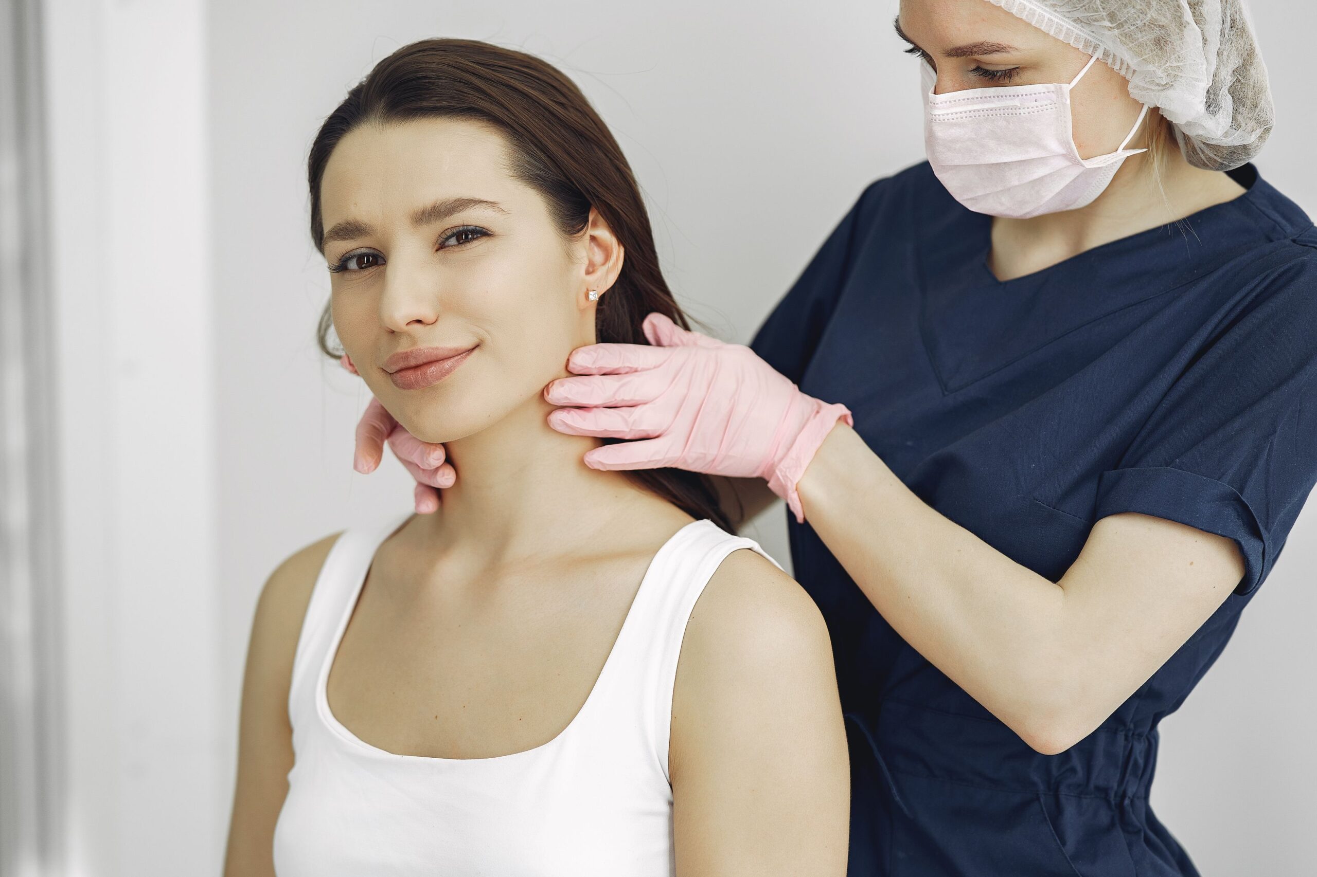 Masseter muscle assessment for jaw slimming and teeth grinding in London